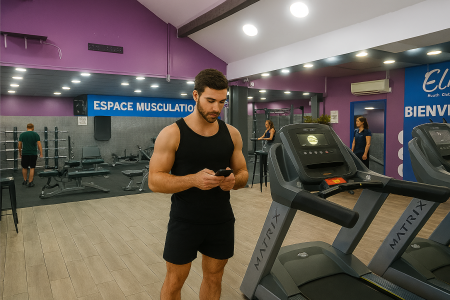 Notre zone d'activité pour ce service Forfait sportif abordable avec équipements haut de gamme ambiance conviviale et conseils personnalisés en salle